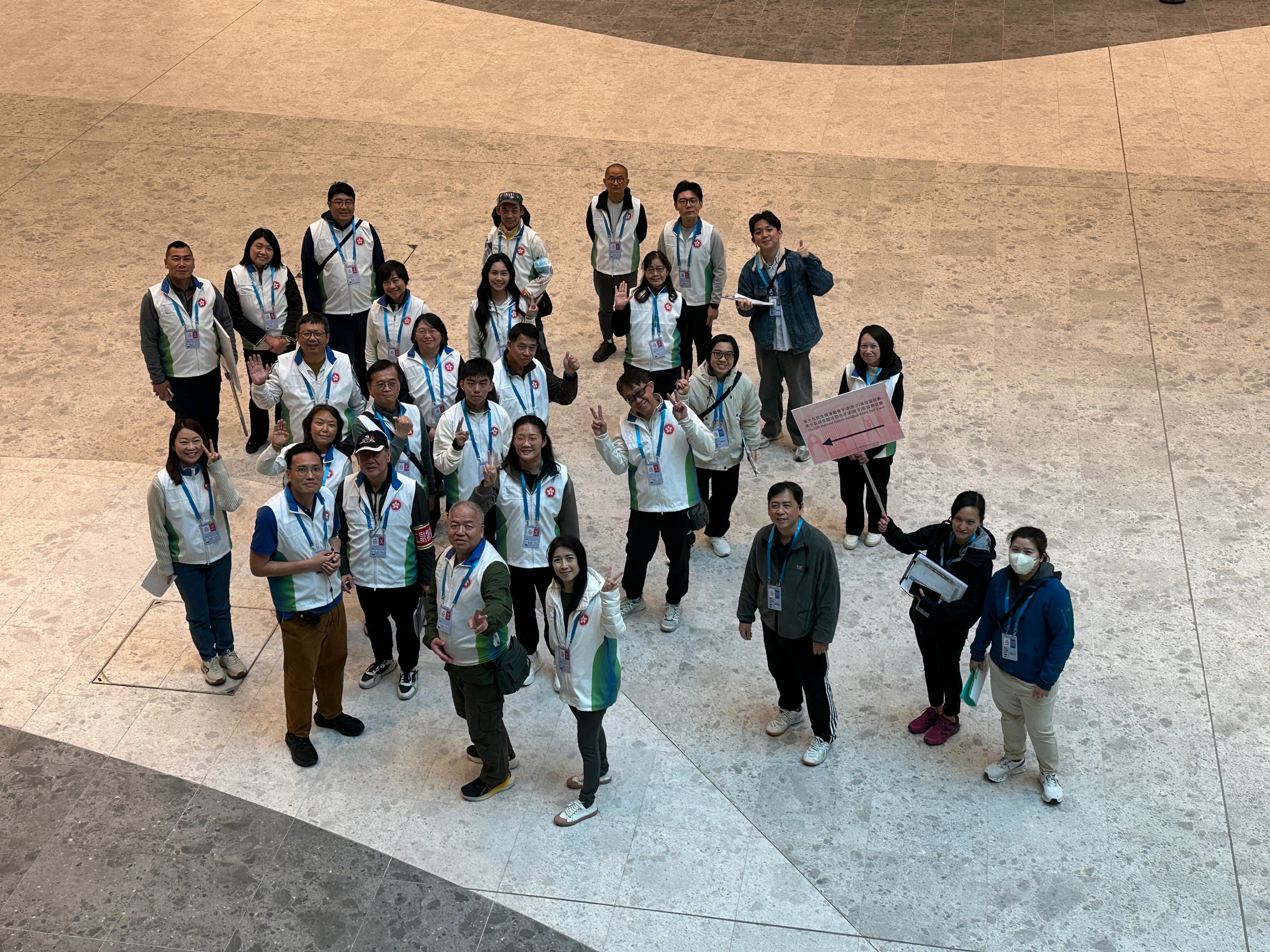 手球測試賽 -「第十五屆全國運動會香港賽區義工計劃」